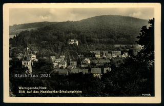 AK   Wernigerode / Harz - Blick auf das Handwerker Erholungsheim